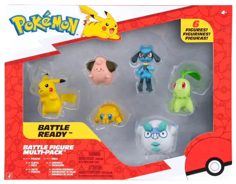 Набор фигурок персонажей Pokemon 6