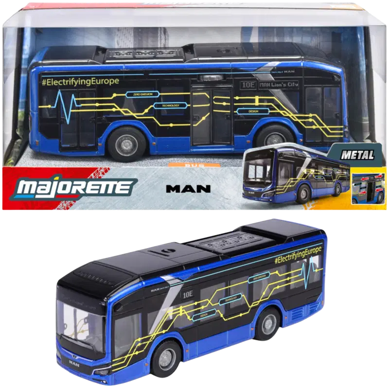 Автобус Majorette MAN Lion's City 10 E