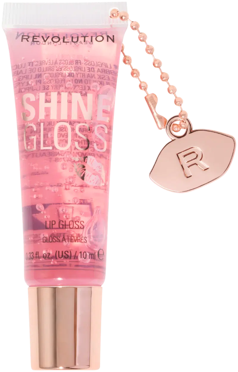 Блеск для губ Revolution Shine Gloss 10 мл персиковый поп (размер 10 МЛ, цвет Розовый зефир)
