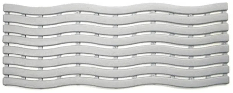 Коврик для ванной Plast-Turf Softstep 60х90см серый (цвет СЕРЫЙ)