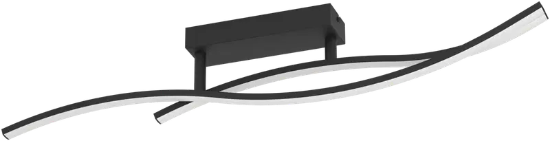 Потолочный светильник EGLO Grisolia LED 12W черный/белый (цвет черный/белый)