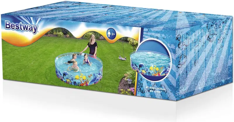 Бассейн Bestway Fill 'N Fun Odyssey ø 183 см (цвет Синий)
