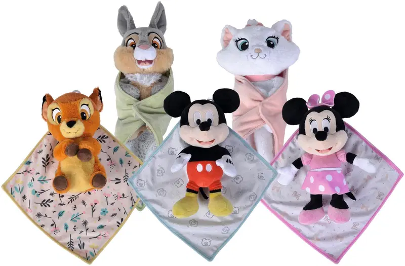 Disney Classics, мягкая игрушка и плед, 25 см, ассортимент