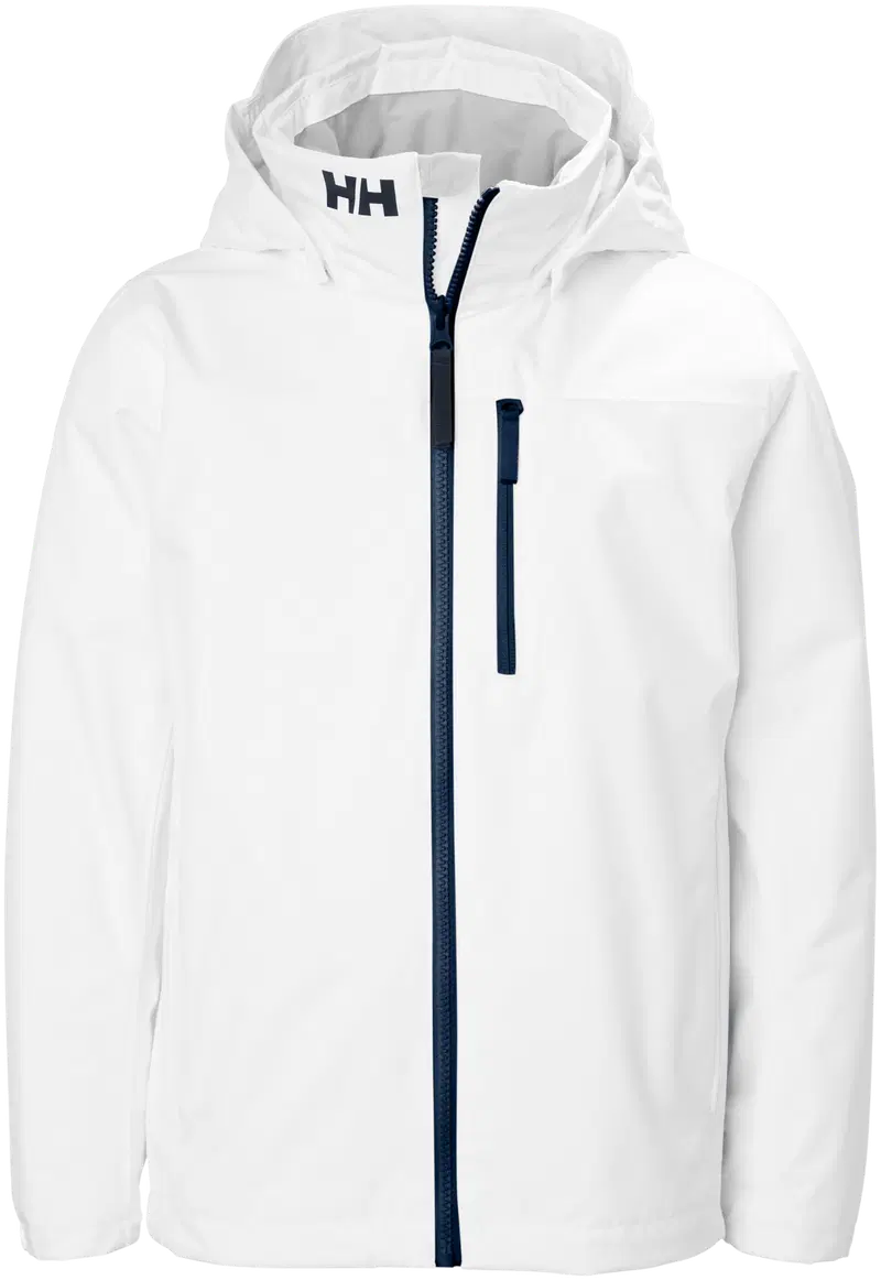 Молодежная межсезонная куртка Helly Hansen Crew Midlayer 2.0 (размер 140, цвет БЕЛЫЙ)