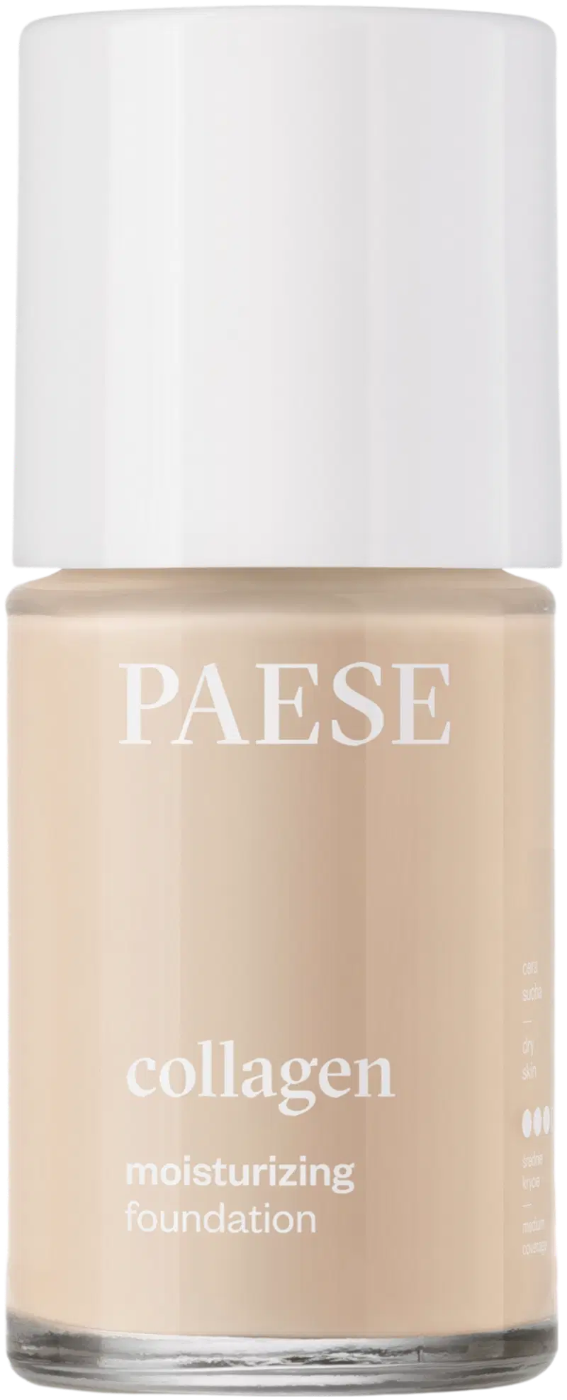 Paese Collagen Увлажняющий крем для макияжа 30мл (размер 30 МЛ, цвет 301C обнаженная)