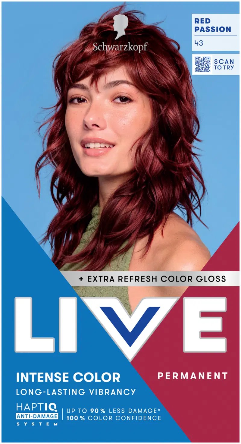 Schwarzkopf LIVE 43 Красная страсть