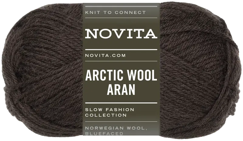 Пряжа Novita Arctic Wool Aran 100 г Metso 687 (цвет глухарь)