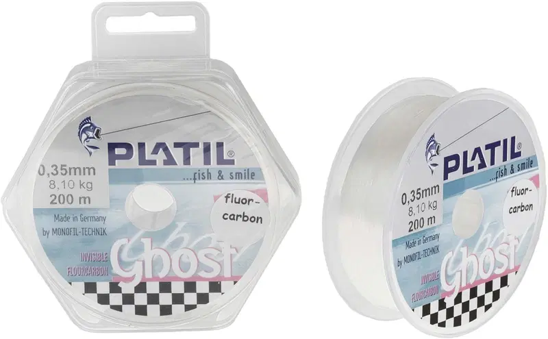 Флюорокарбоновая леска Platil Ghost 200м - 025мм (цвет Яркий)