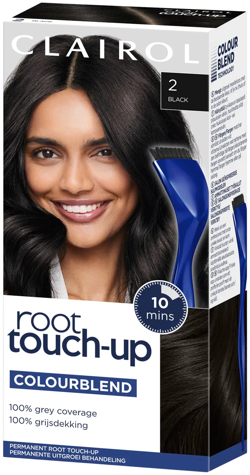 Тональный крем Clairol Root Touch-up Foundation цвет 2 черный