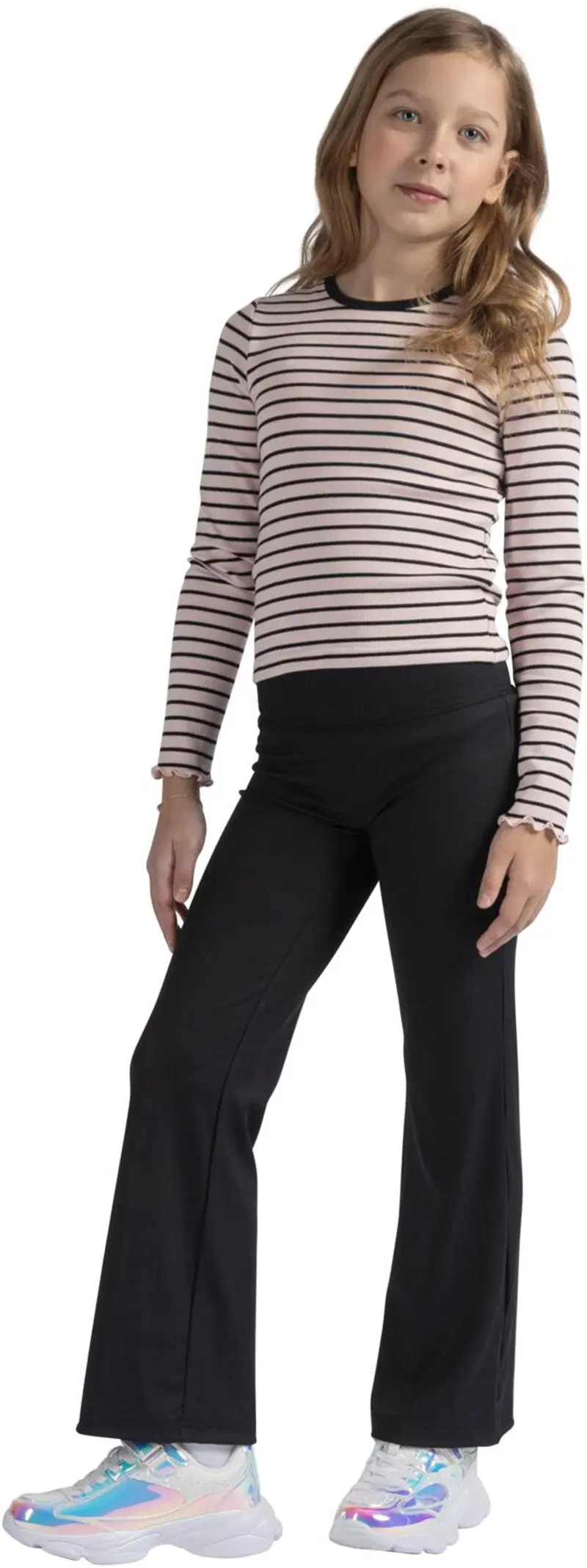 Детские кроссовки ZOEY Adison Shimmer 345794 (размер 28, цвет Серебро)
