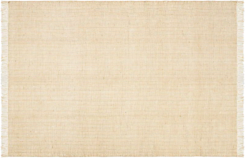 Ковер домашний шерстяной Arabia 160x230 см кремовый/джут (цвет кремовый/натуральный джут)