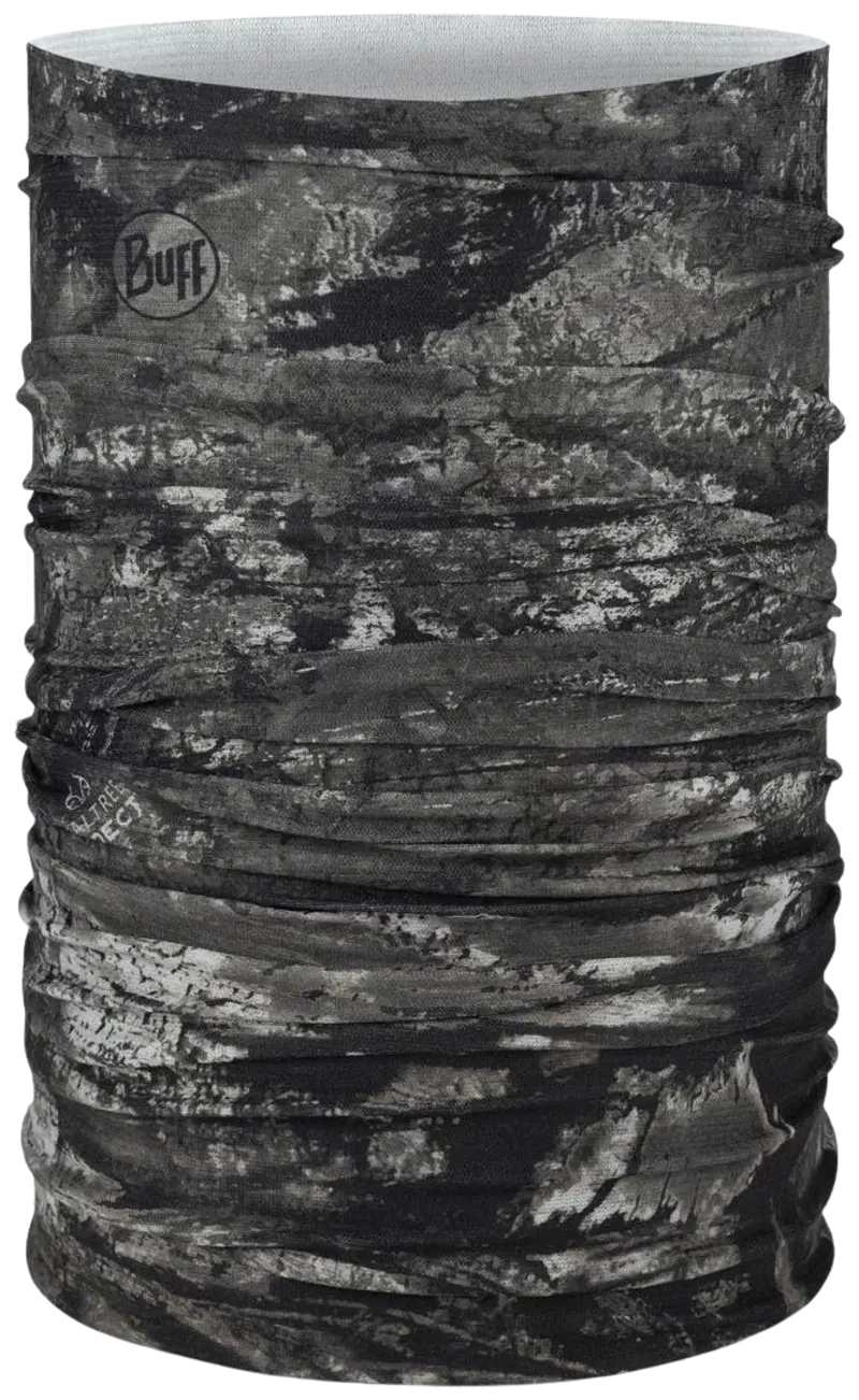 Шарф-трубка цвета «бафф» Coolnet UV Real Tree Aspect Graphite (цвет Графит)