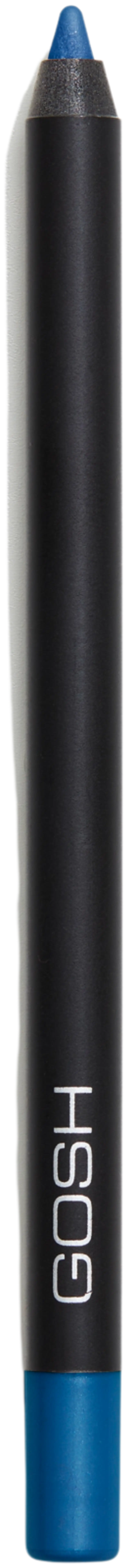 Водостойкая подводка для глаз Gosh Velvet Touch 027 Hypnotic Grey 1,2 г (размер 1,2G, цвет Небесный высокий)