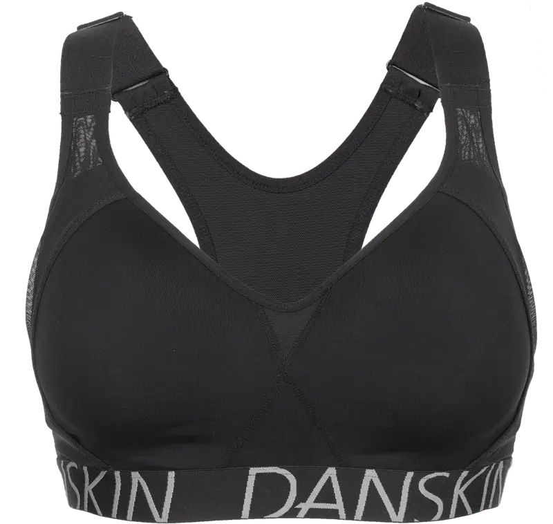 Женский спортивный бюстгальтер Dansk ZLSB00676 (размер С, цвет ЧЕРНЫЙ)