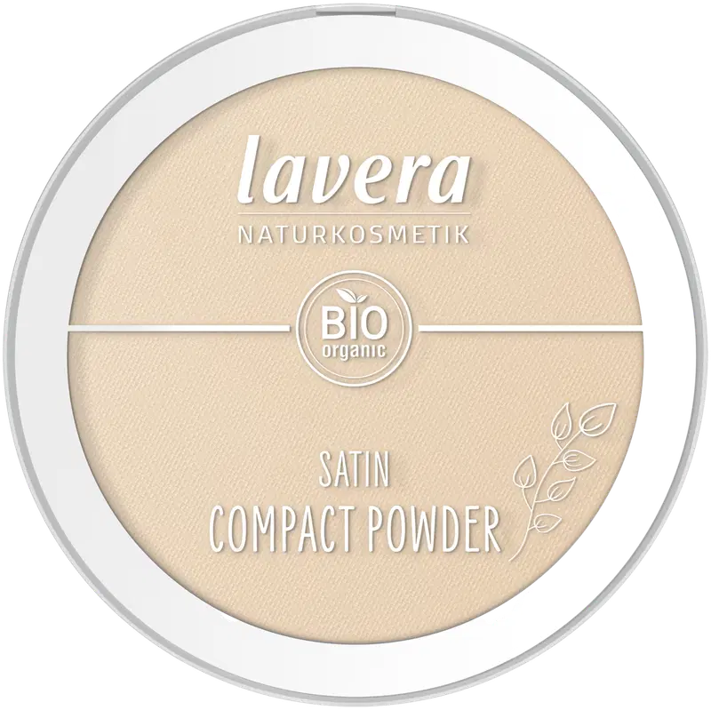 Компактная пудра Lavera Satin – Medium 02– 9,5 г (цвет Средний 02)