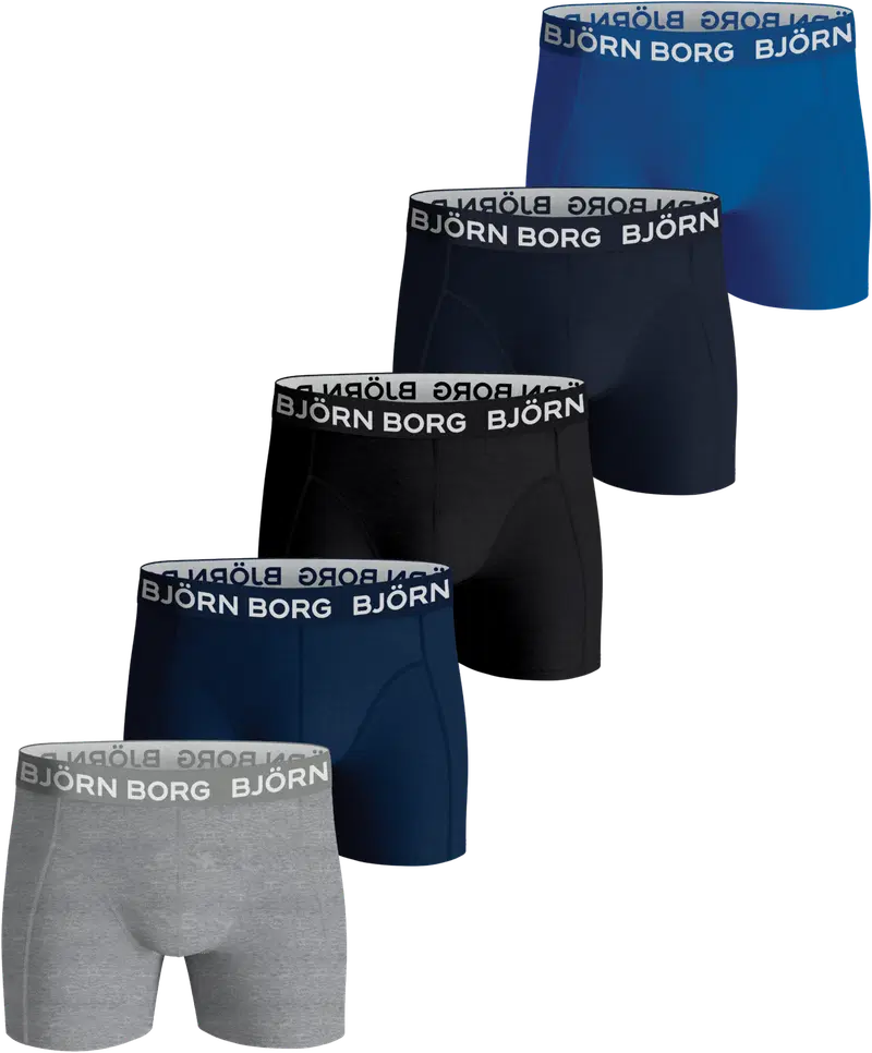Детские боксеры Björn Borg, 5 шт. 10004216 (размер 134-140 СМ, цвет Мультипак 2)