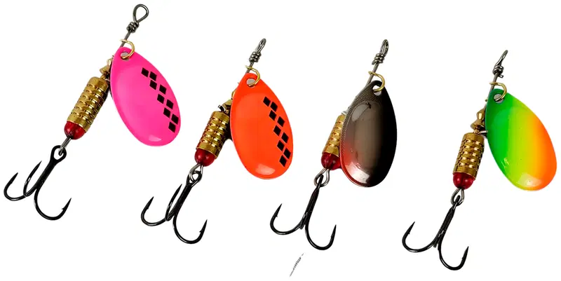 Jasu Super Spinner 5г ассортимент 4 шт.