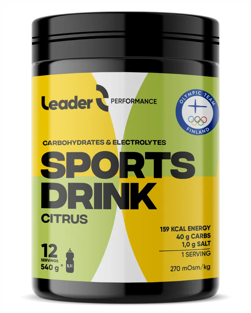 Спортивный напиток Leader Performance Sports Drink порошок со вкусом цитрусовых 540г