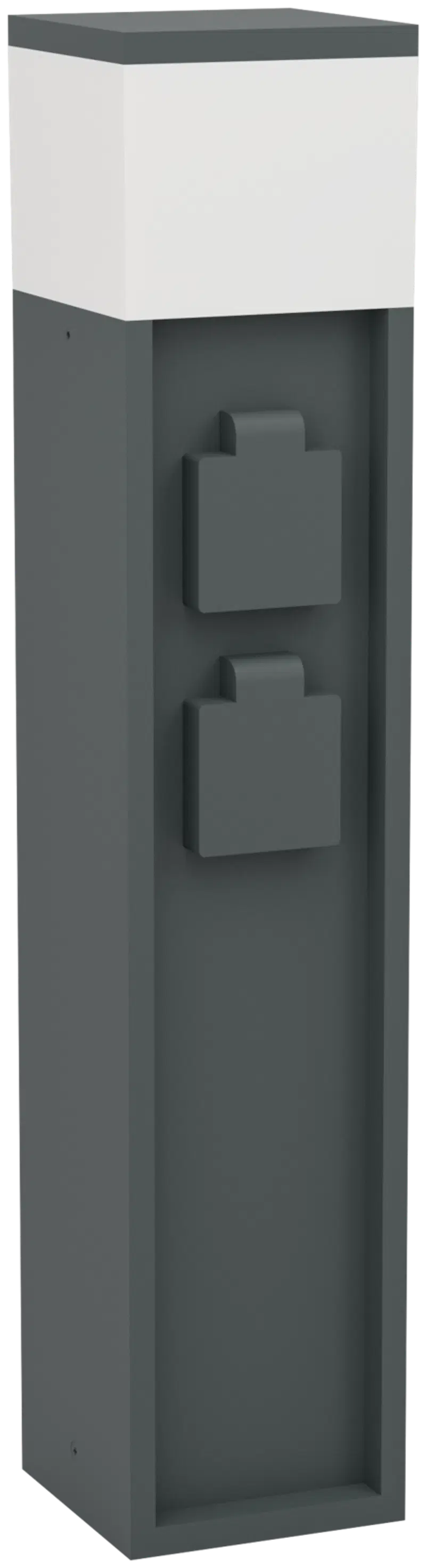Розетка EGLO с подсветкой Park 5 50 см антрацит IP44