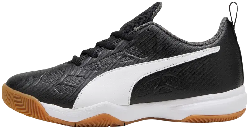 Детская обувь для домашних игр Puma Tenaz Jr. (размер 1, цвет Puma Black-Puma White-IronGate)