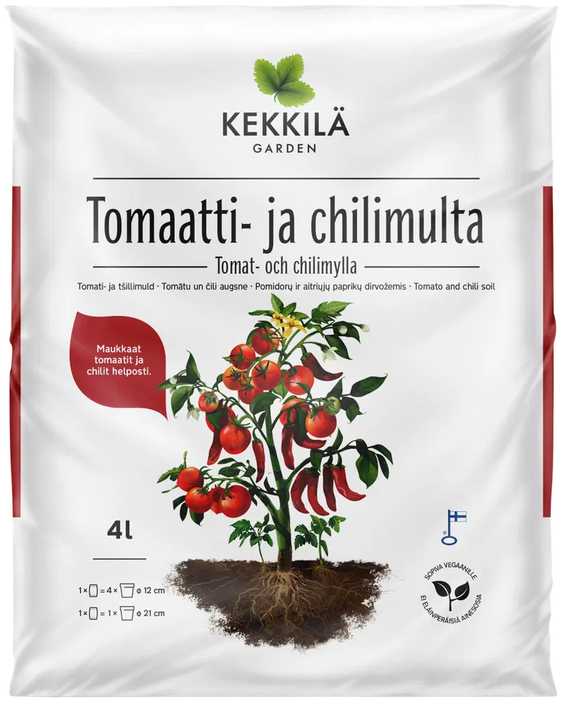 Kekkilä Почва для томатов и чили 4 л