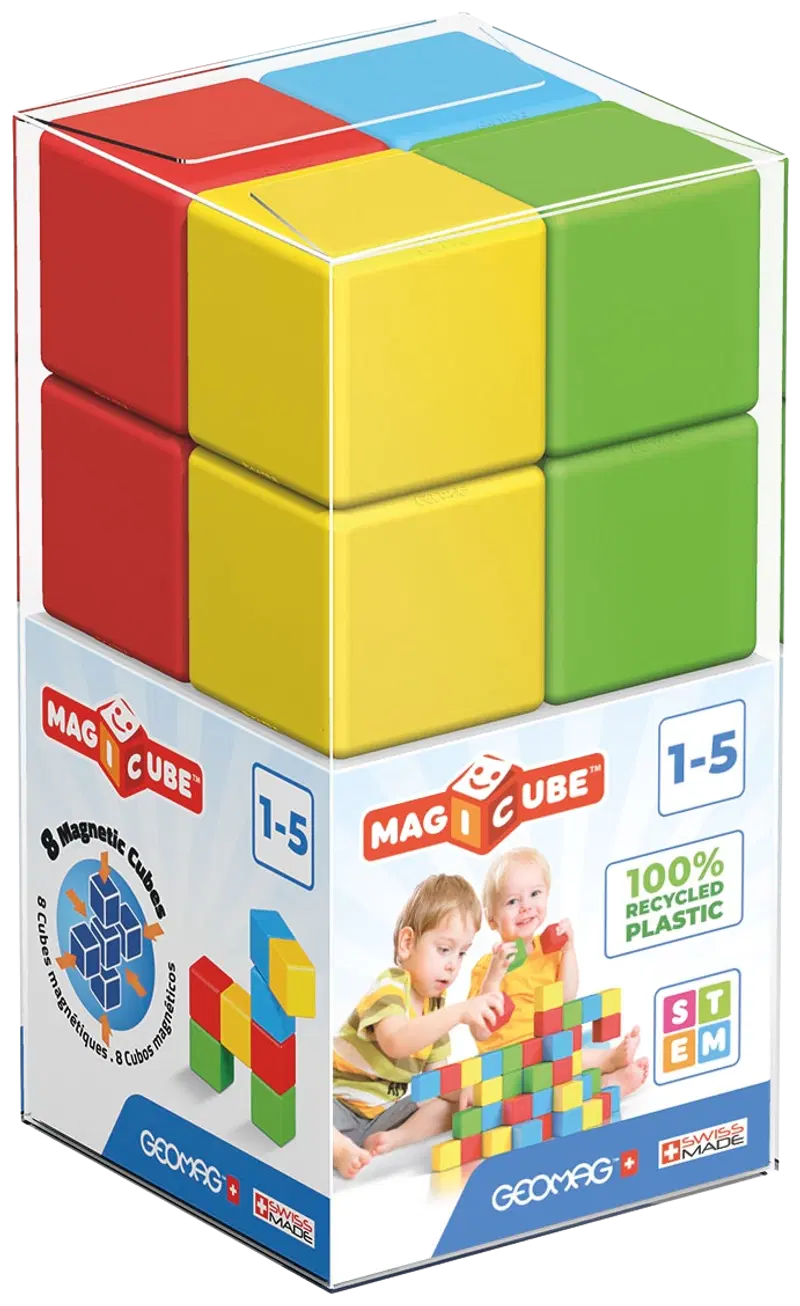 Geomag Magicube Зеленая линия 8