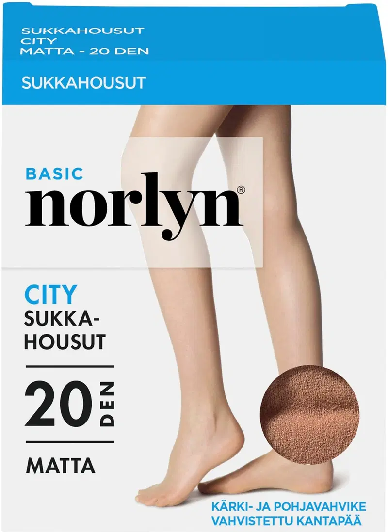 Женские колготки Norly City 20 ден. (размер 36-40, цвет Солнце)