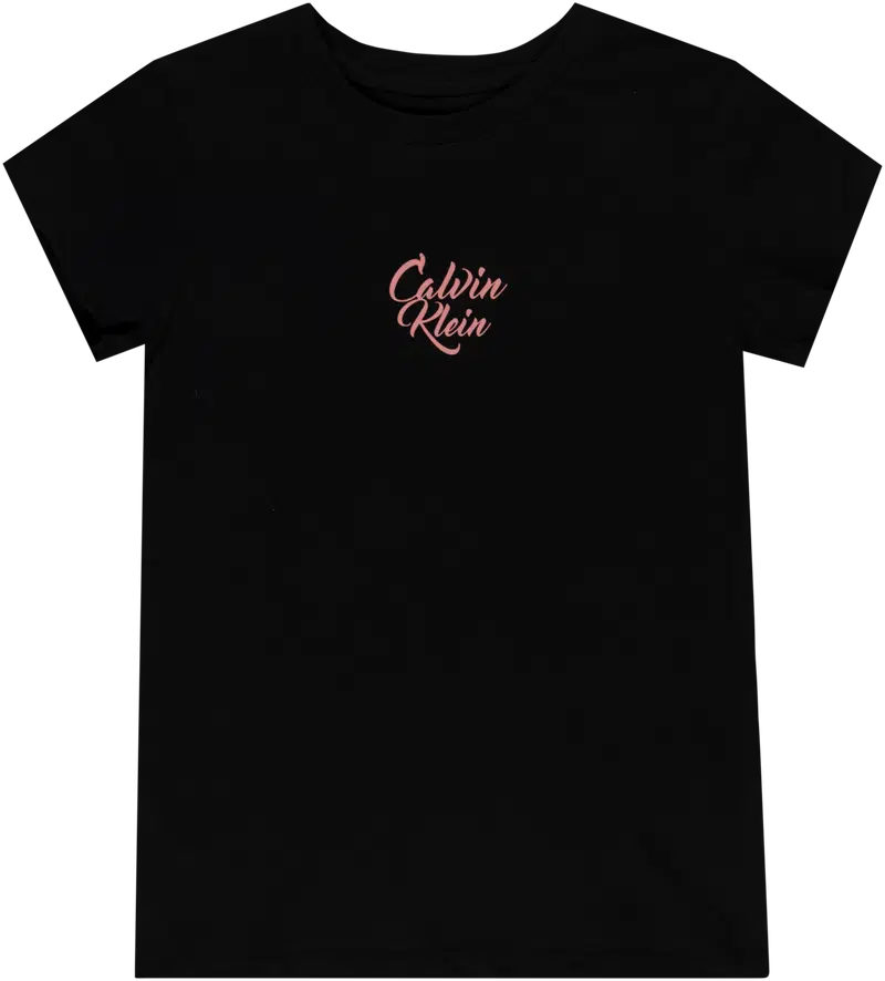Детская футболка Calvin Klein IG0IG03035 (размер 8, цвет ЧЕРНЫЙ)