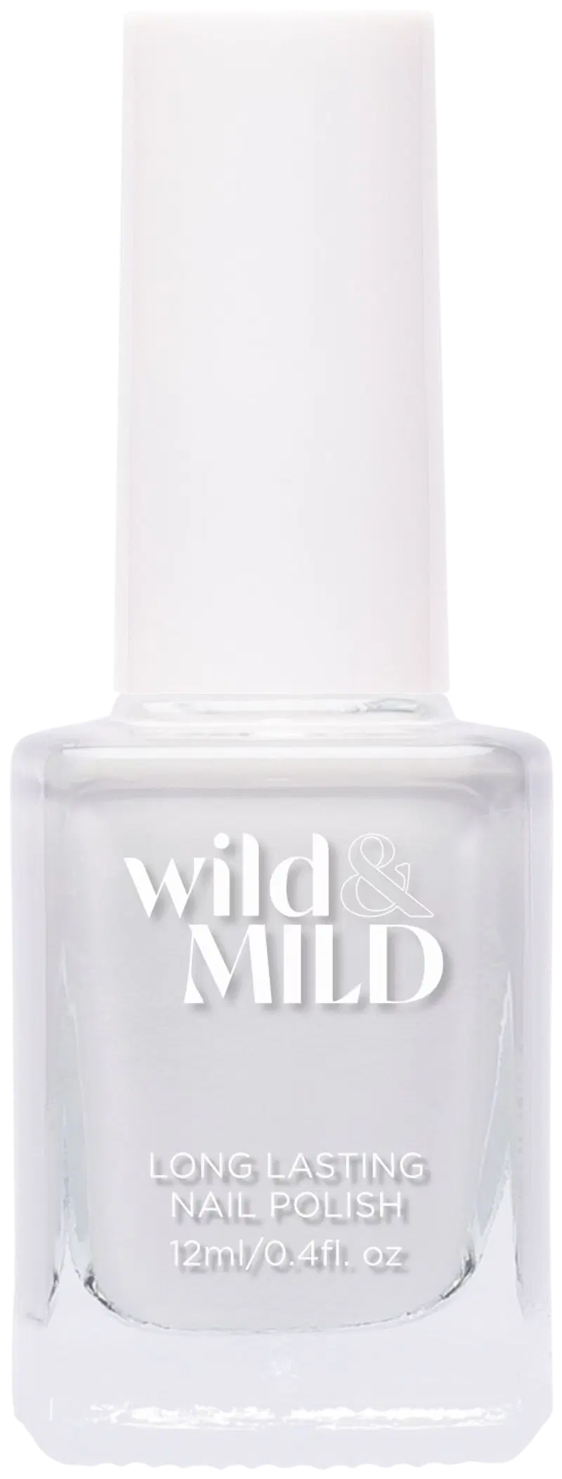Лак для ногтей Wild&Mild Стойкий M001 Snow White 12 мл
