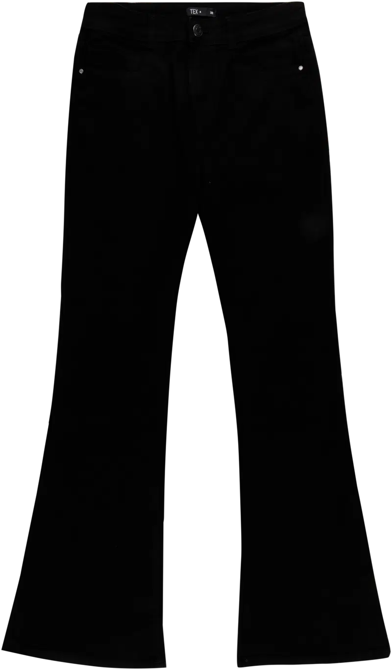 Женские джинсы TEX Bootcut I987005 (размер 34, цвет ЧЕРНЫЙ 1)