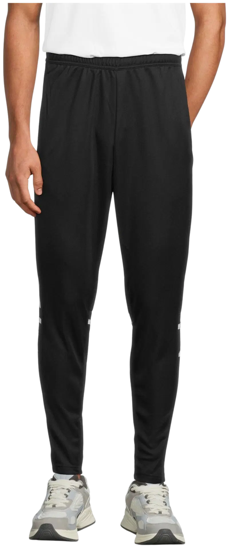 мужские спортивные штаны adidas Squadra 25 JE2782 (размер С, цвет Черный/Белый)