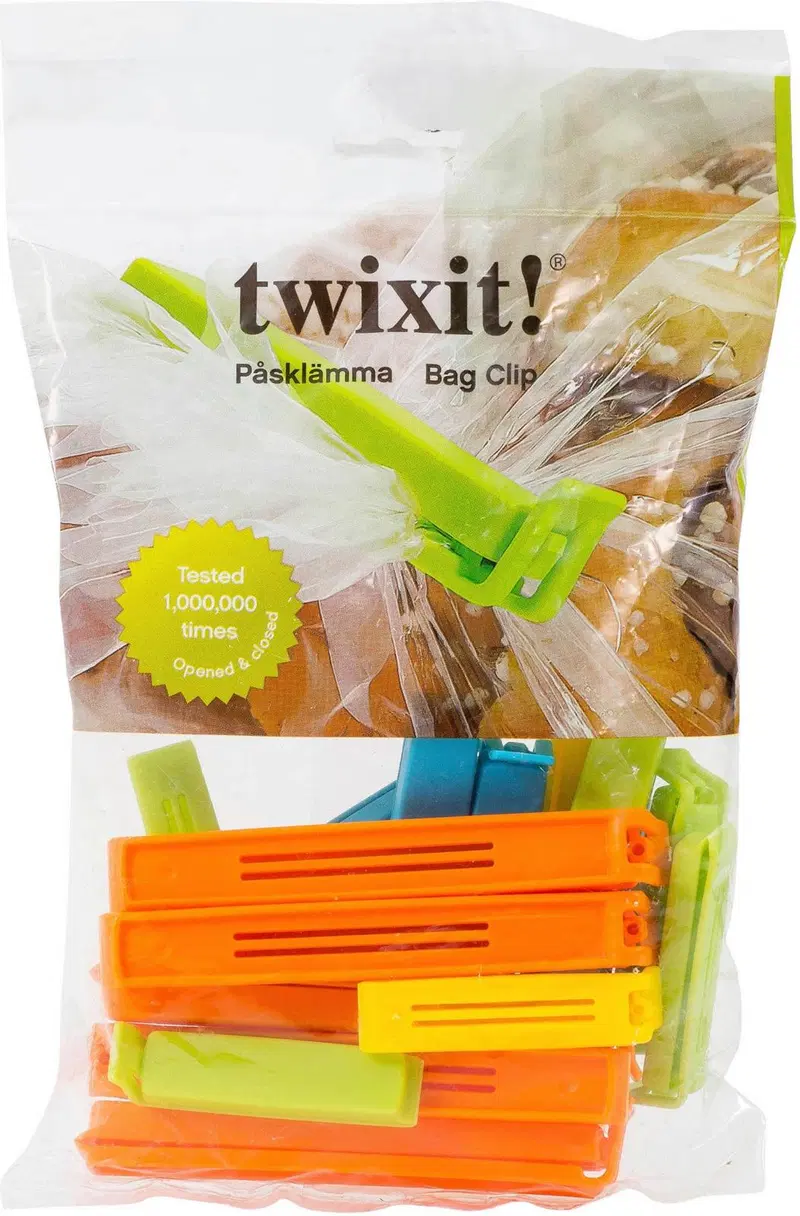 Запайщик пакетов Twixit, 20 шт. (цвет Ассорти цветов)