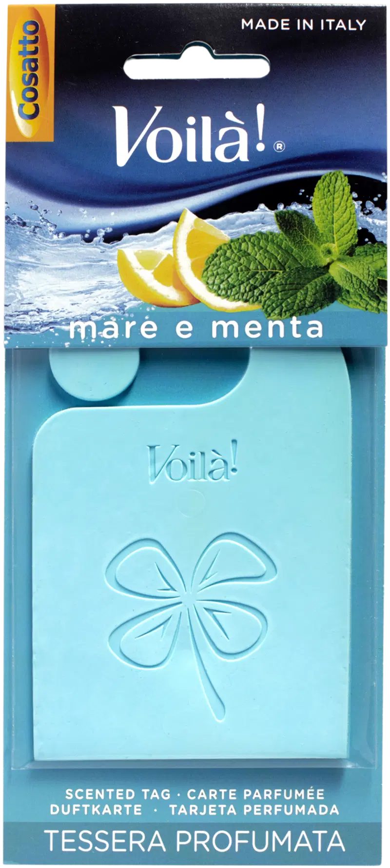 Карта ароматов Cosatto «Мята и море» (цвет синий)