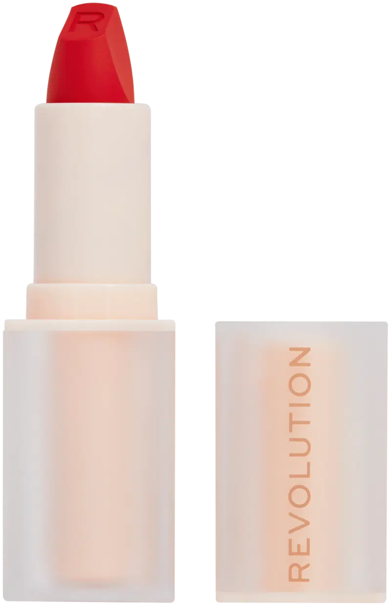 Makeup Revolution Lip Allure Мягкая привлекательная атласная помада 3,2 г Brunch Pink Nude (размер 3,2 г, цвет Вибе красный)