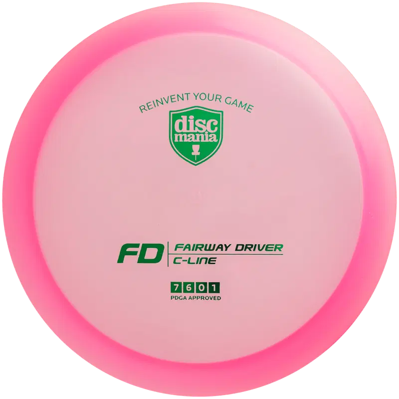 Драйвер C-Line FD (размер 21X21X1,5 СМ, цвет розовый)