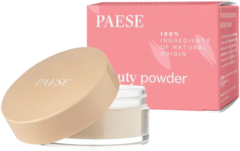 Рассыпчатая пудра Paese Beauty Powder 100% натуральная.
