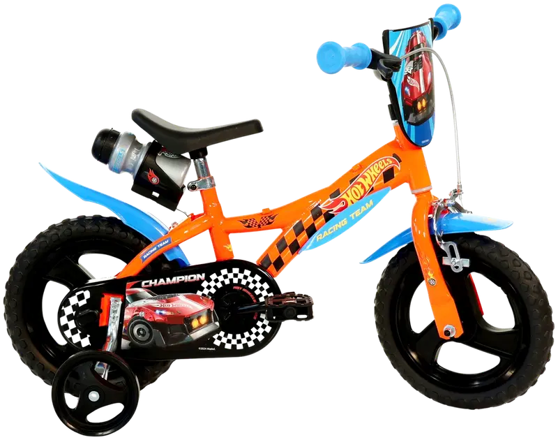 Велосипед Hot Wheels 12 дюймов 1 передача оранжевый