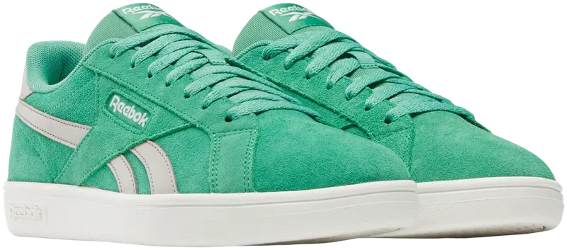 кроссовки Reebok Court Retro (размер 37,5, цвет ЗЕЛЕНЫЙ/ЛУННЫЙ КАМЕНЬ/ШАЛ)