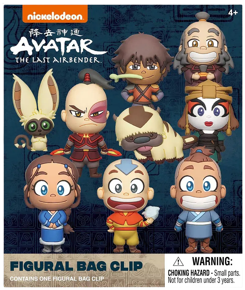 Коллекционная фигурка Monogram Avatar The Last Airbender, зажим для сумки S1