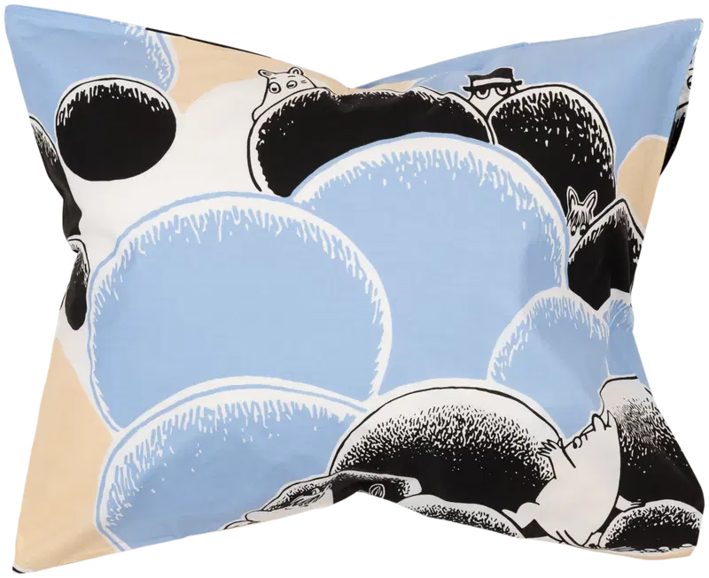 Наволочка Moomin Arabia Moomin 50х60см Stones GOTS (цвет Синий)