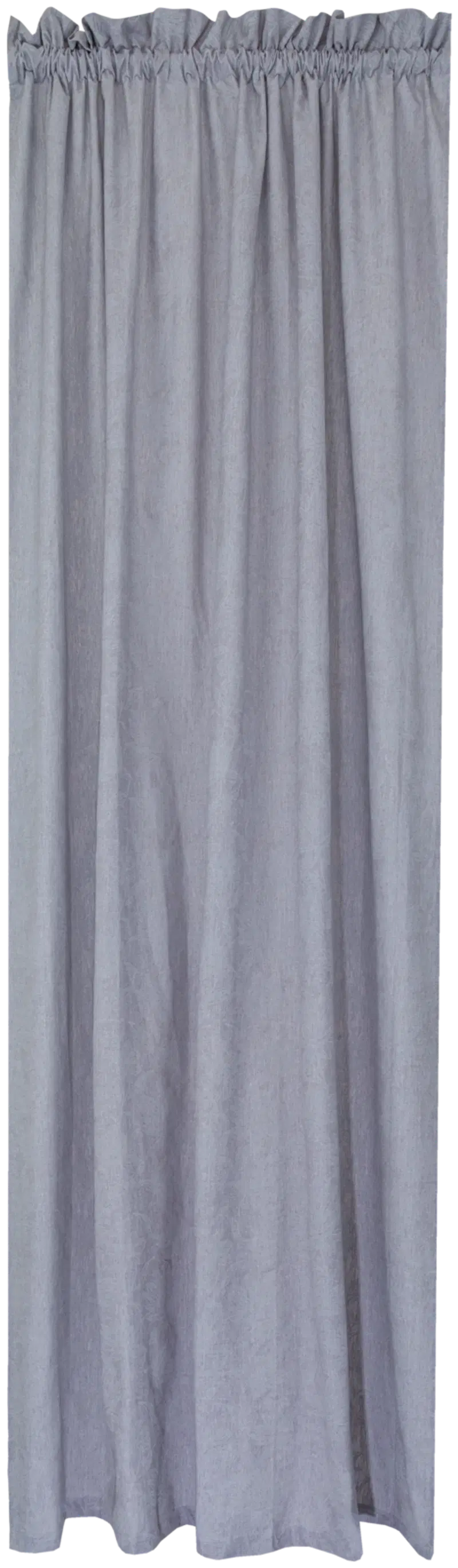 Боковая штора Khadi 140x250см серая (цвет серый шамбре/серый)