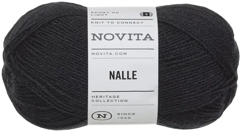 Novita Мишка Тедди 100г 099 сажа (цвет сажа)