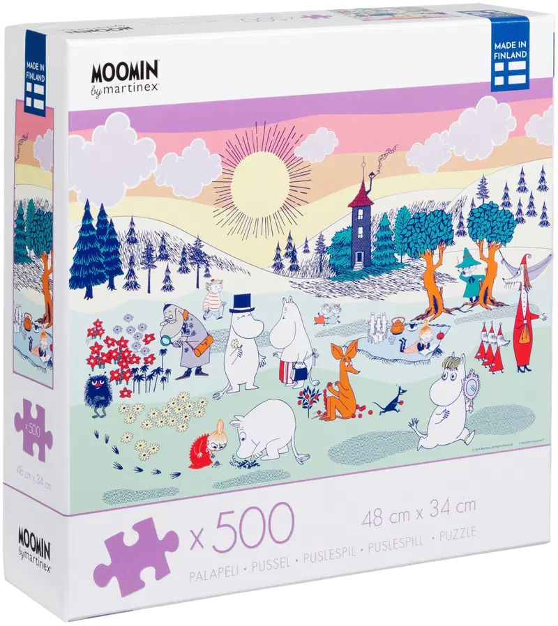 Пазл Peliko Moomin 500 деталей День в Муми-долине