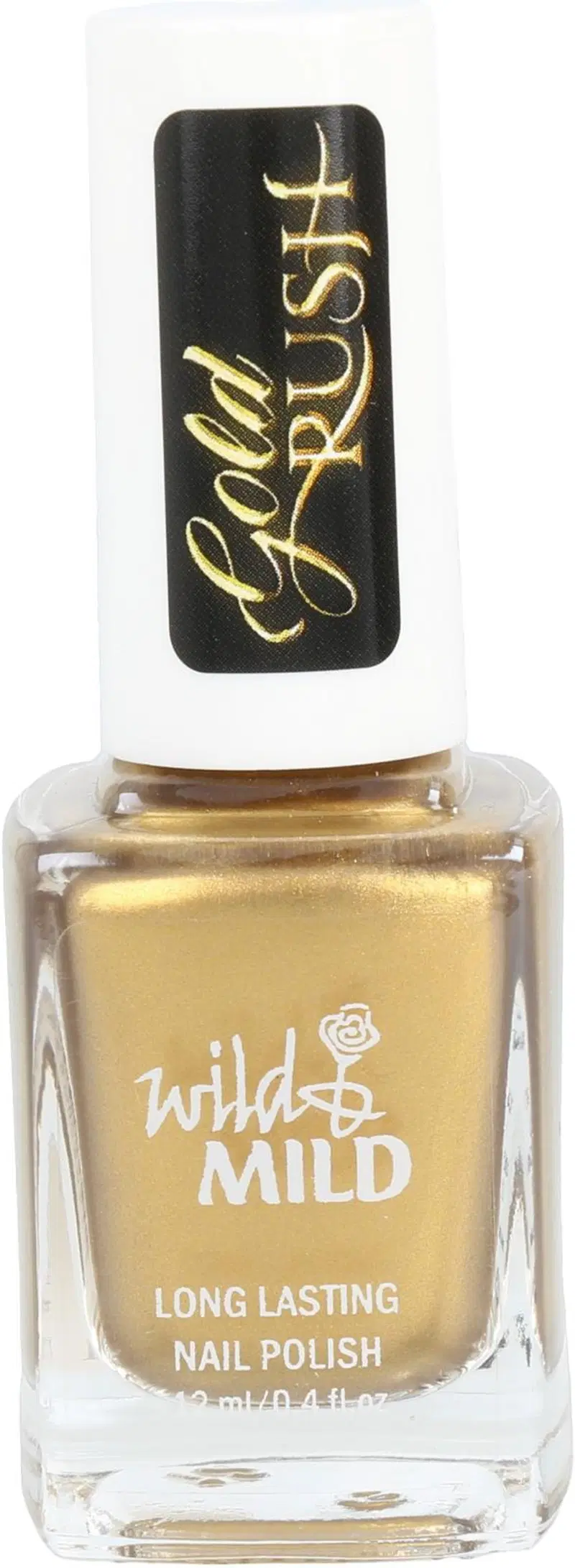 Лак для ногтей Wild&Mild Gold Rush GR04 Gold Flakes 12 мл