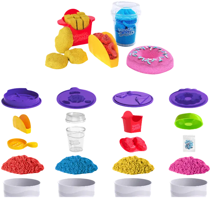 Kinetic Sand Tasty угощает сюрпризом