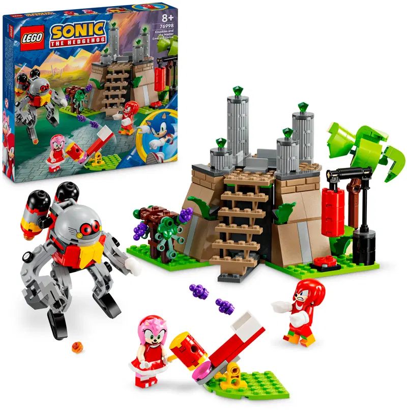 LEGO® Sonic the Hedgehog™ 76998 — Наклз и алтарь Главного Изумруда