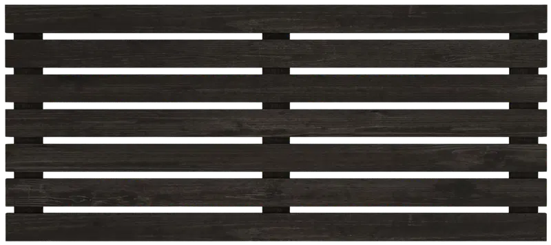 Забор для уединения, горизонтальная обшивка, графитовый серый, 183x80см (цвет ГРАФИТОВЫЙ СЕРЫЙ)