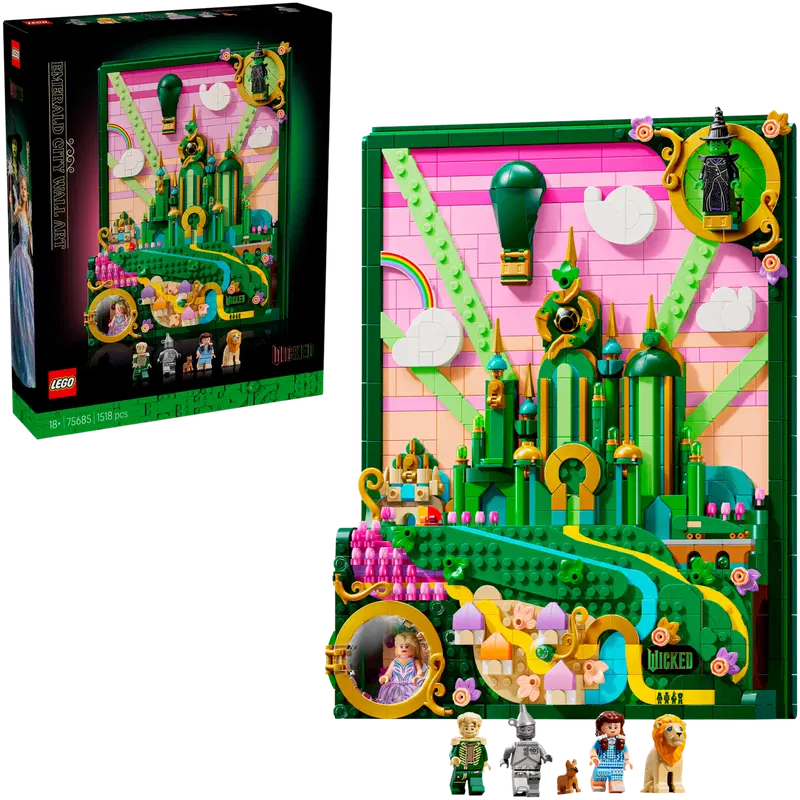 LEGO® Wicked 75685 Изумрудный город: иллюстрация