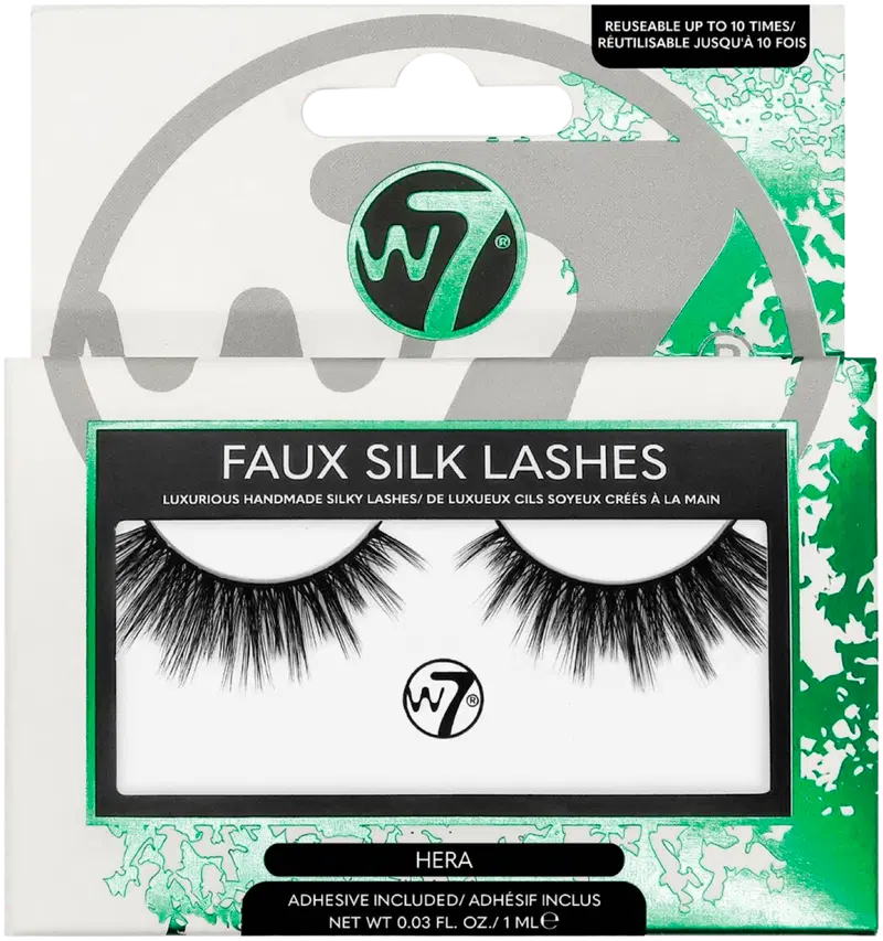 W7 Распущенные ресницы и клей Silk Hera