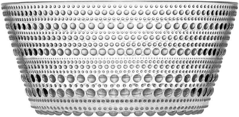 Iittala Миска сервировочная Kastehemli 1,4л прозрачная (цвет Яркий)